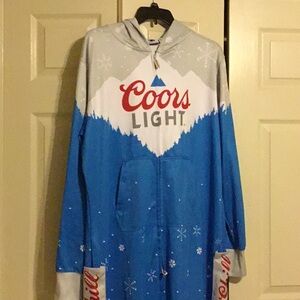 New One Piece Coors Light Pajama